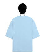 Artist terry oversized tee in blue