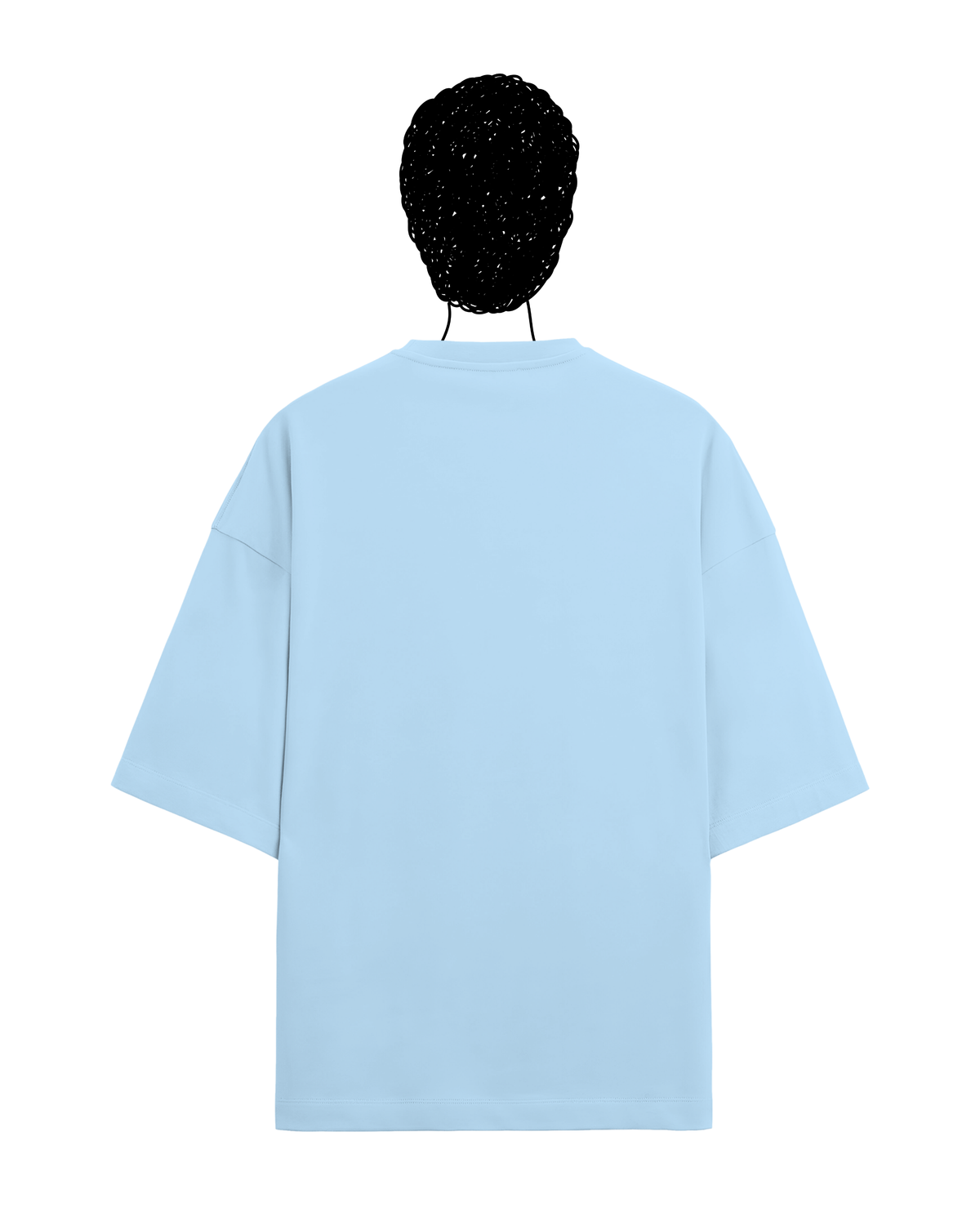 Artist terry oversized tee in blue