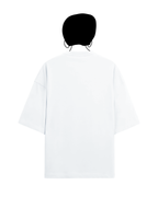Artist terry oversized tee in white