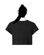 Black basic baby tee