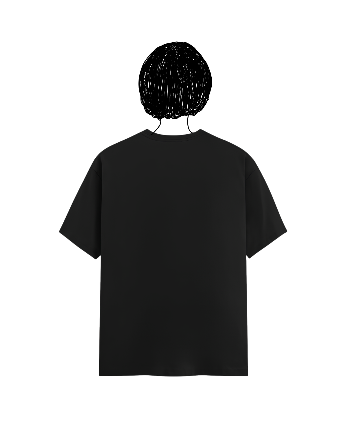Black basic tee