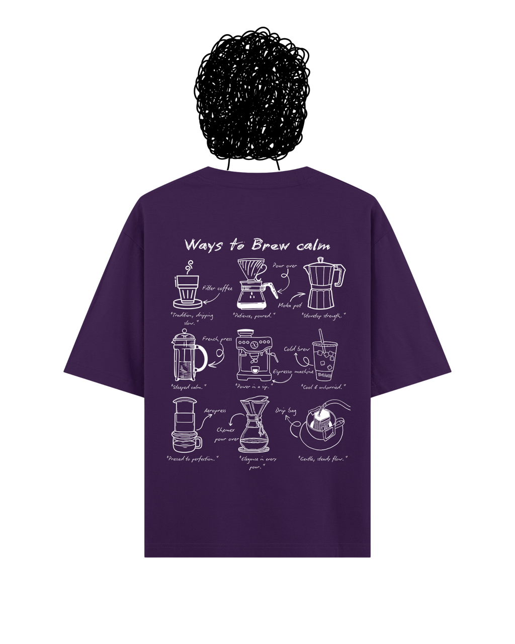 Brewing calm tee