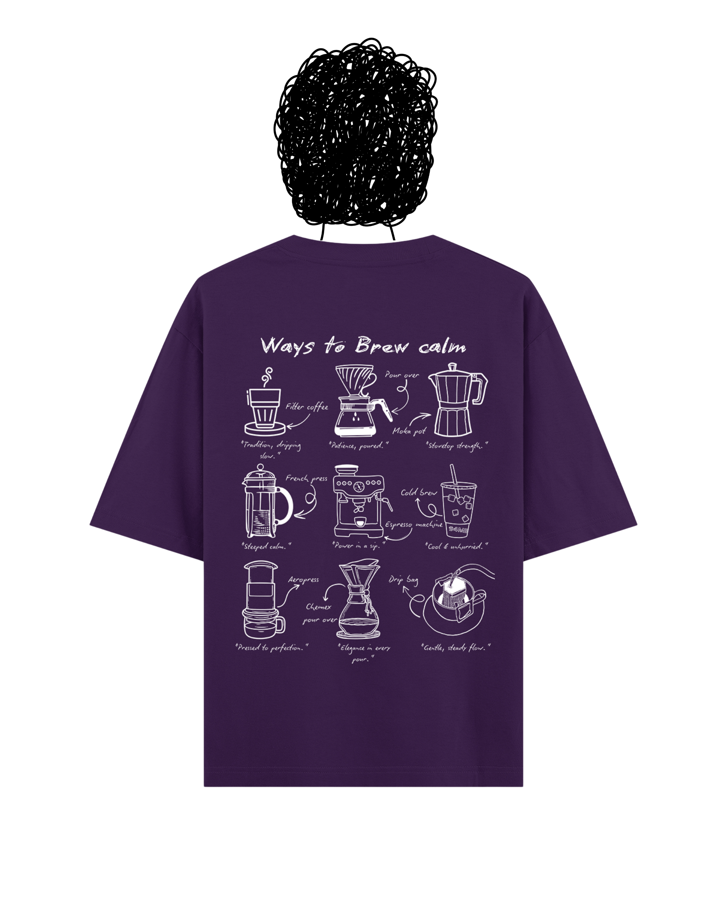 Brewing calm tee