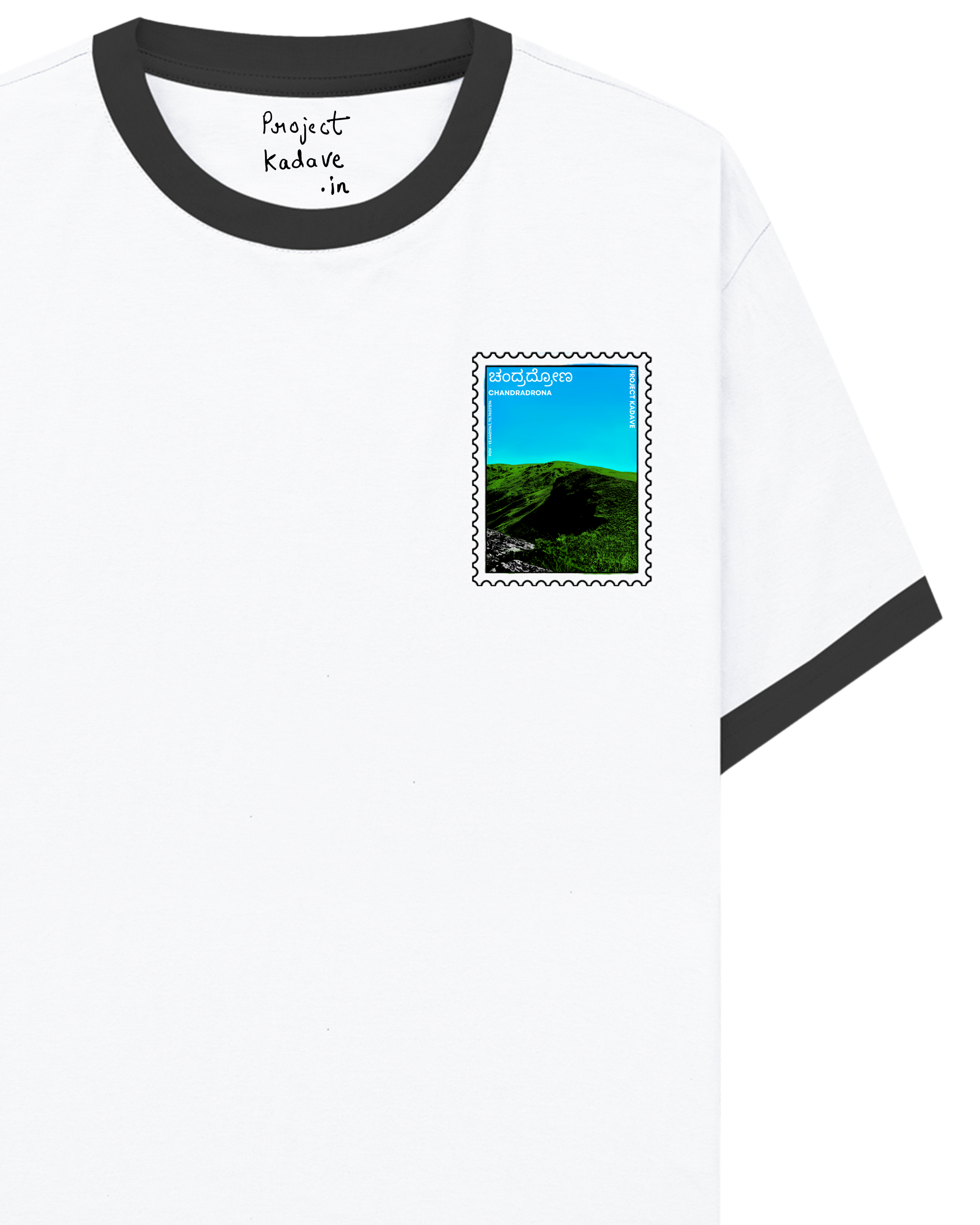 Chandradrona ringer tee