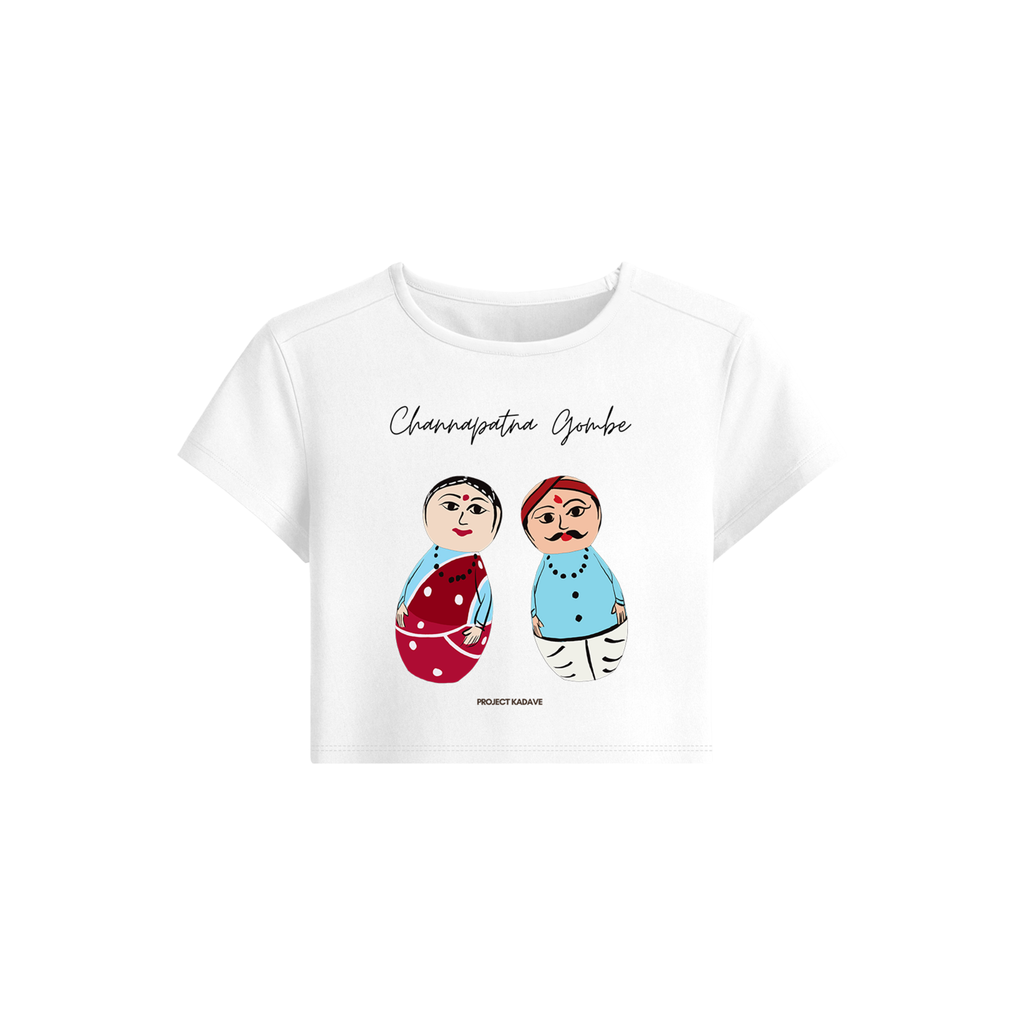 Channapatna Gombe baby tee