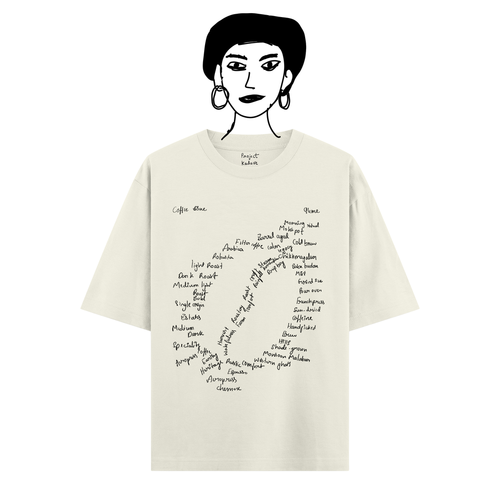 Coffee mind Oversized Tee