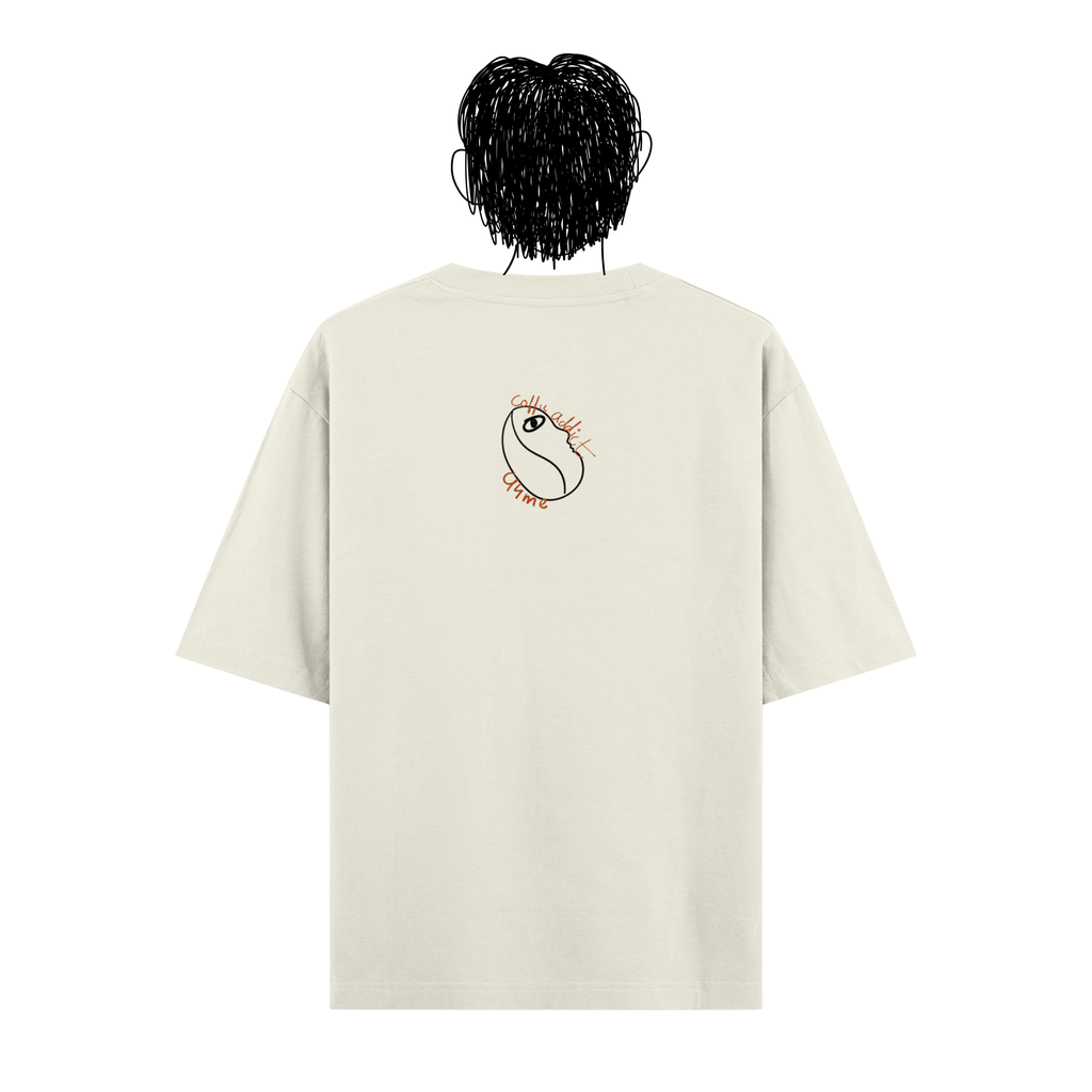 Coffee addict Oversized Tee