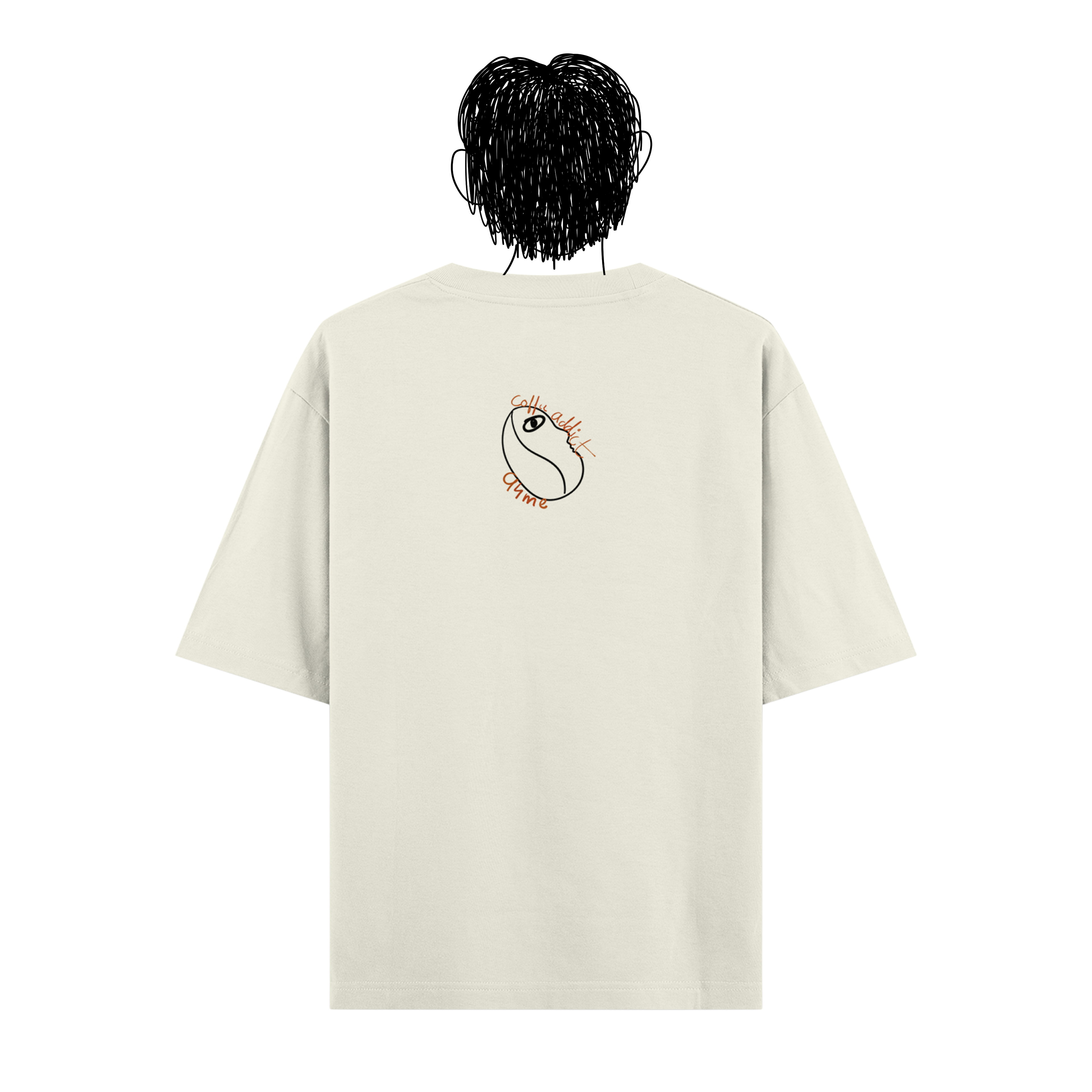 Coffee addict Oversized Tee