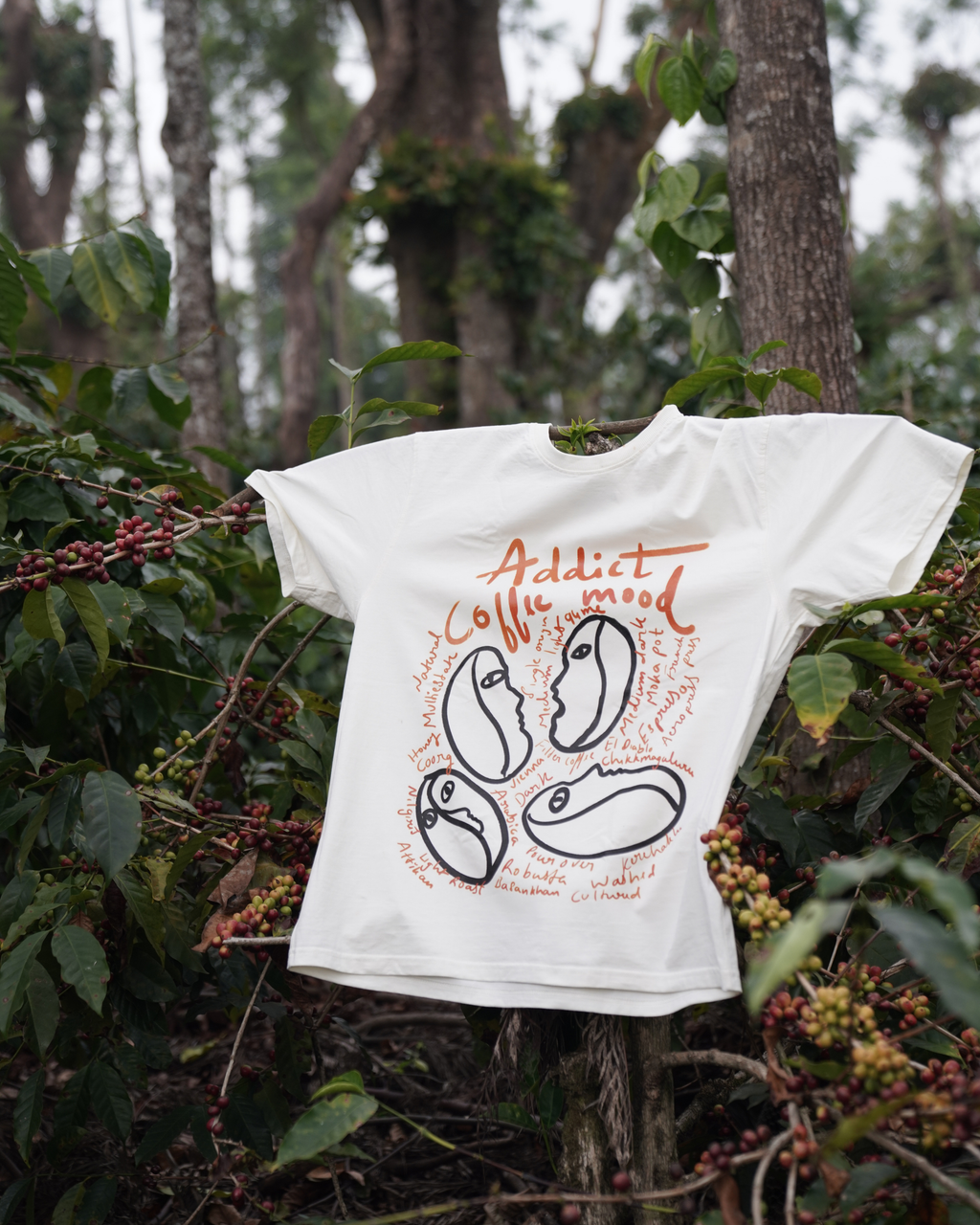 Coffee addict tee