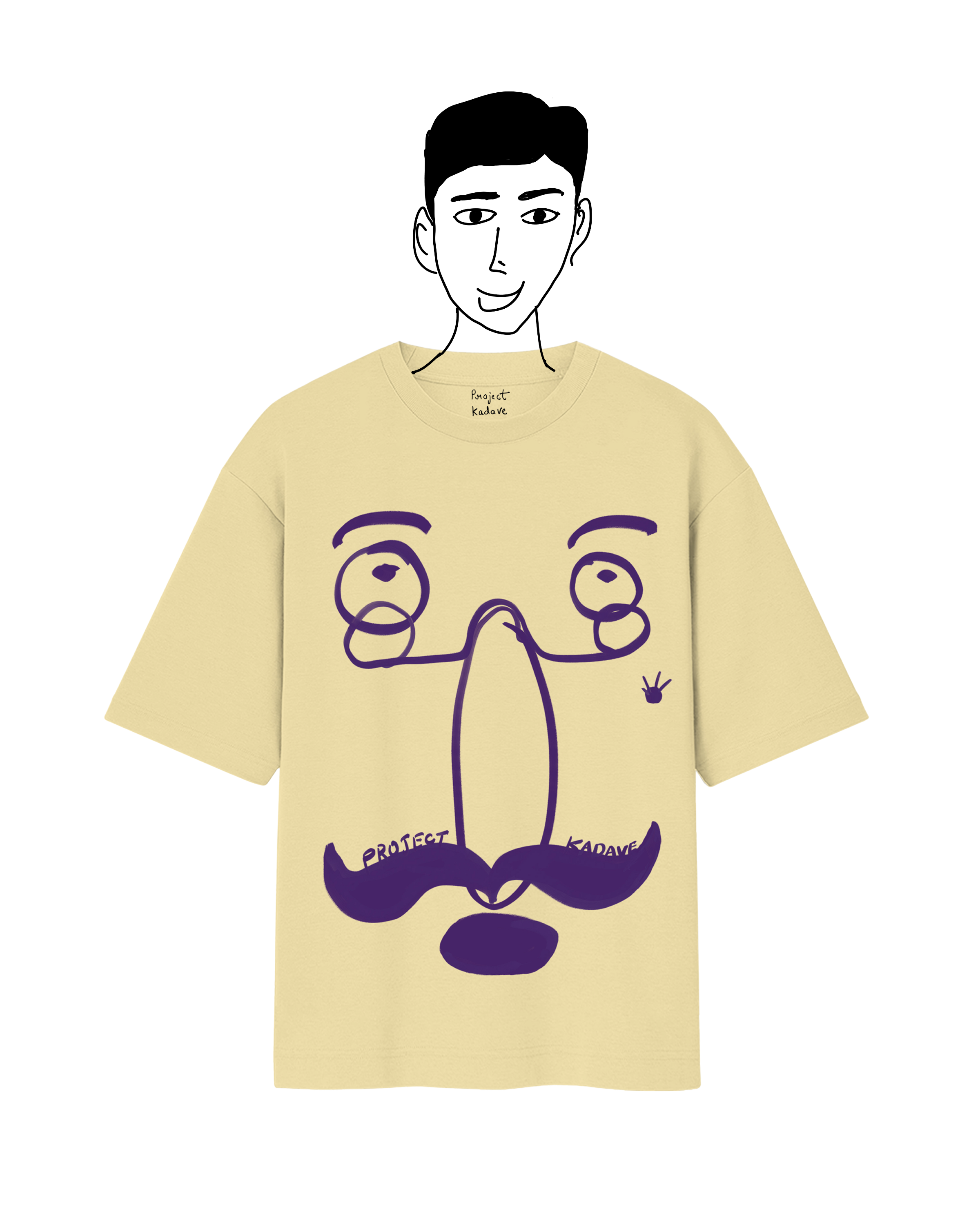 Curious uncle tee