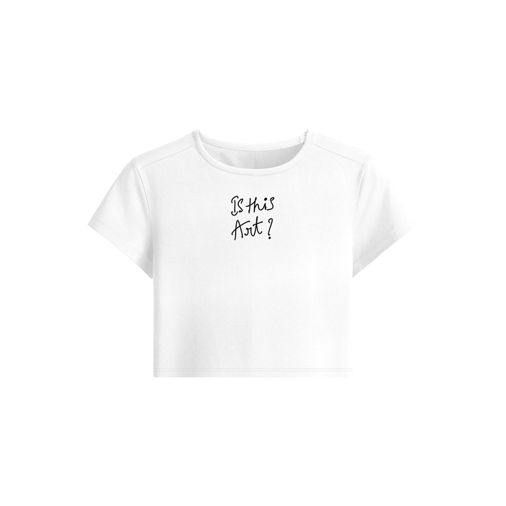 Is this Art? Embroidered baby tee
