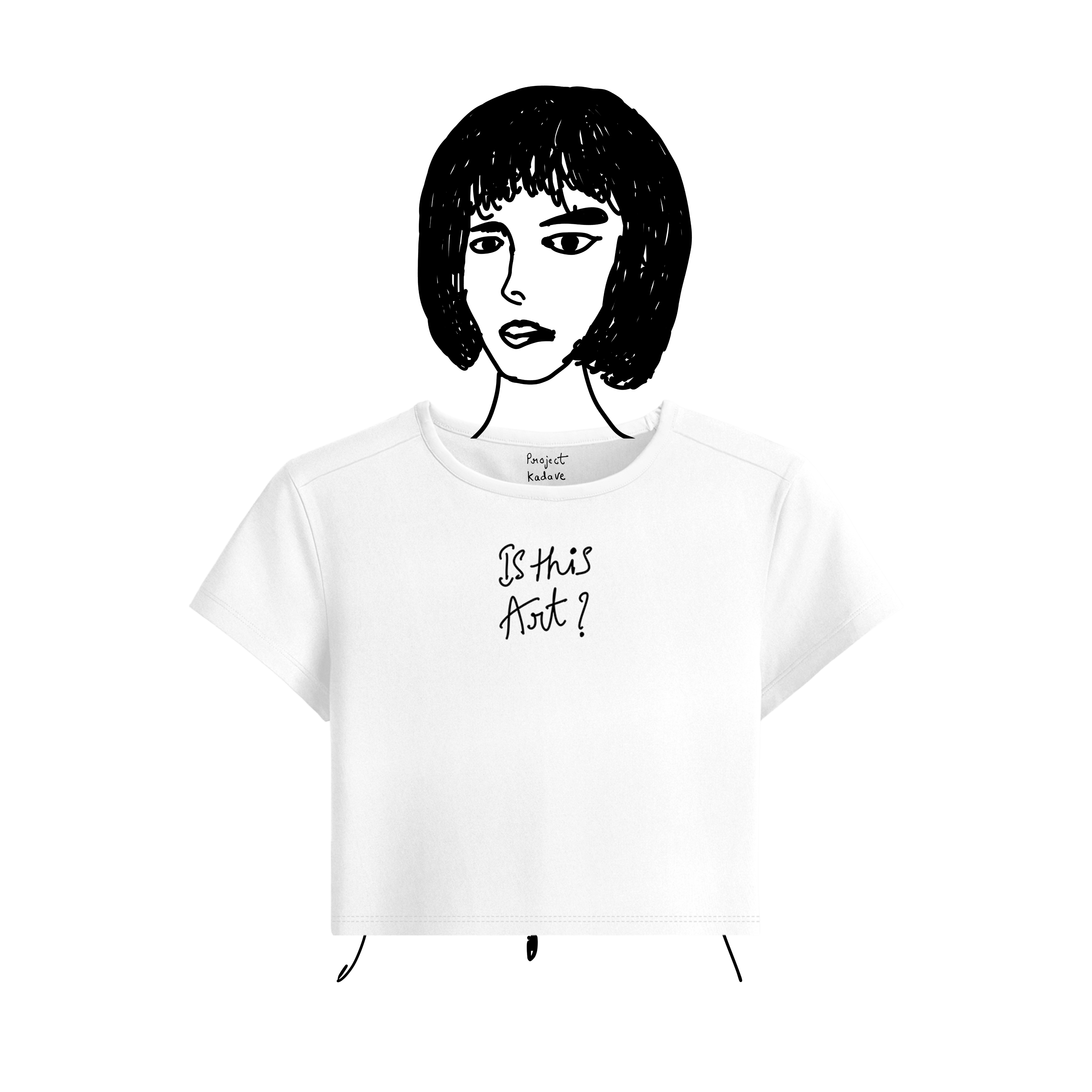 Is this Art? Embroidered baby tee