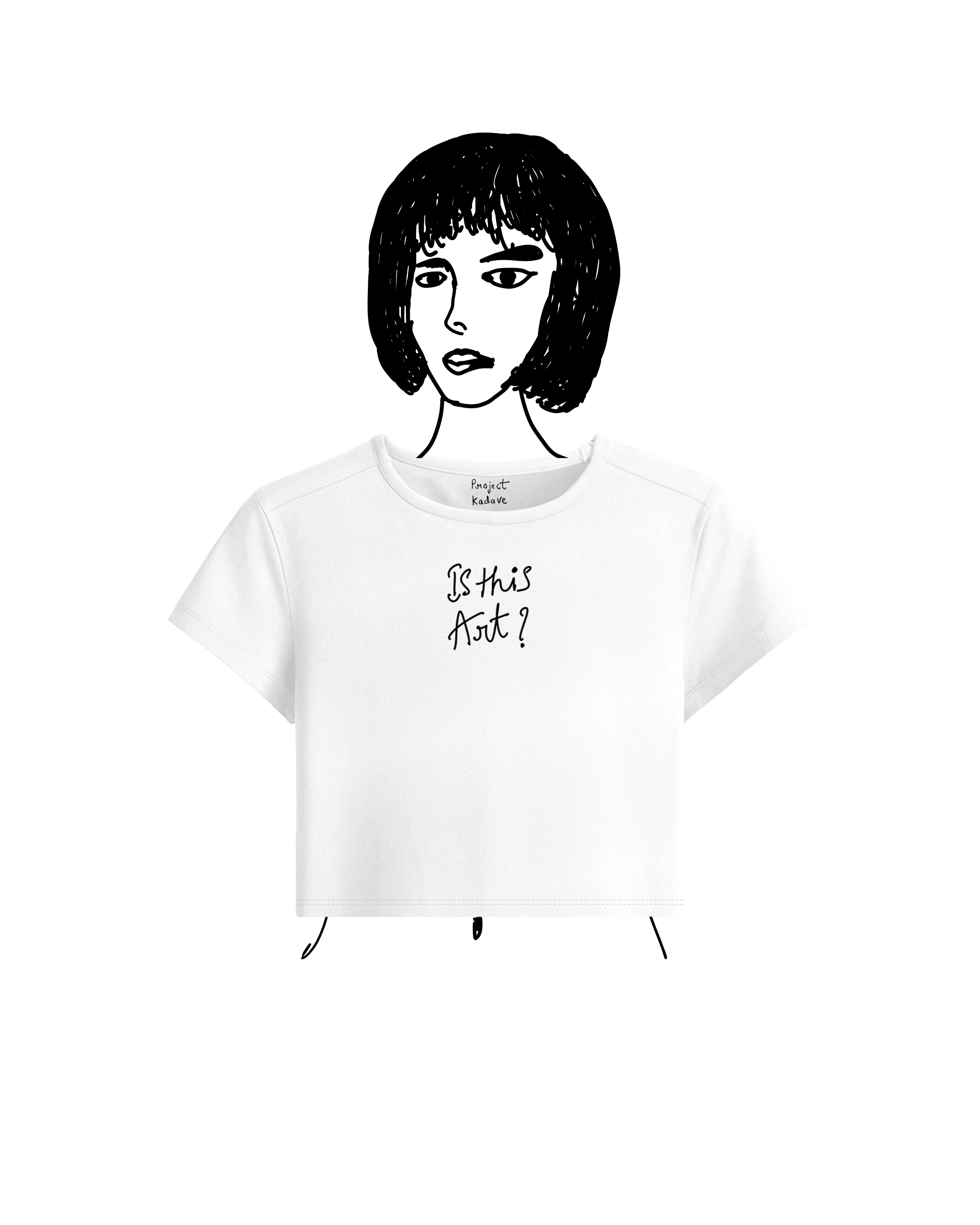 Is this Art? Embroidered baby tee
