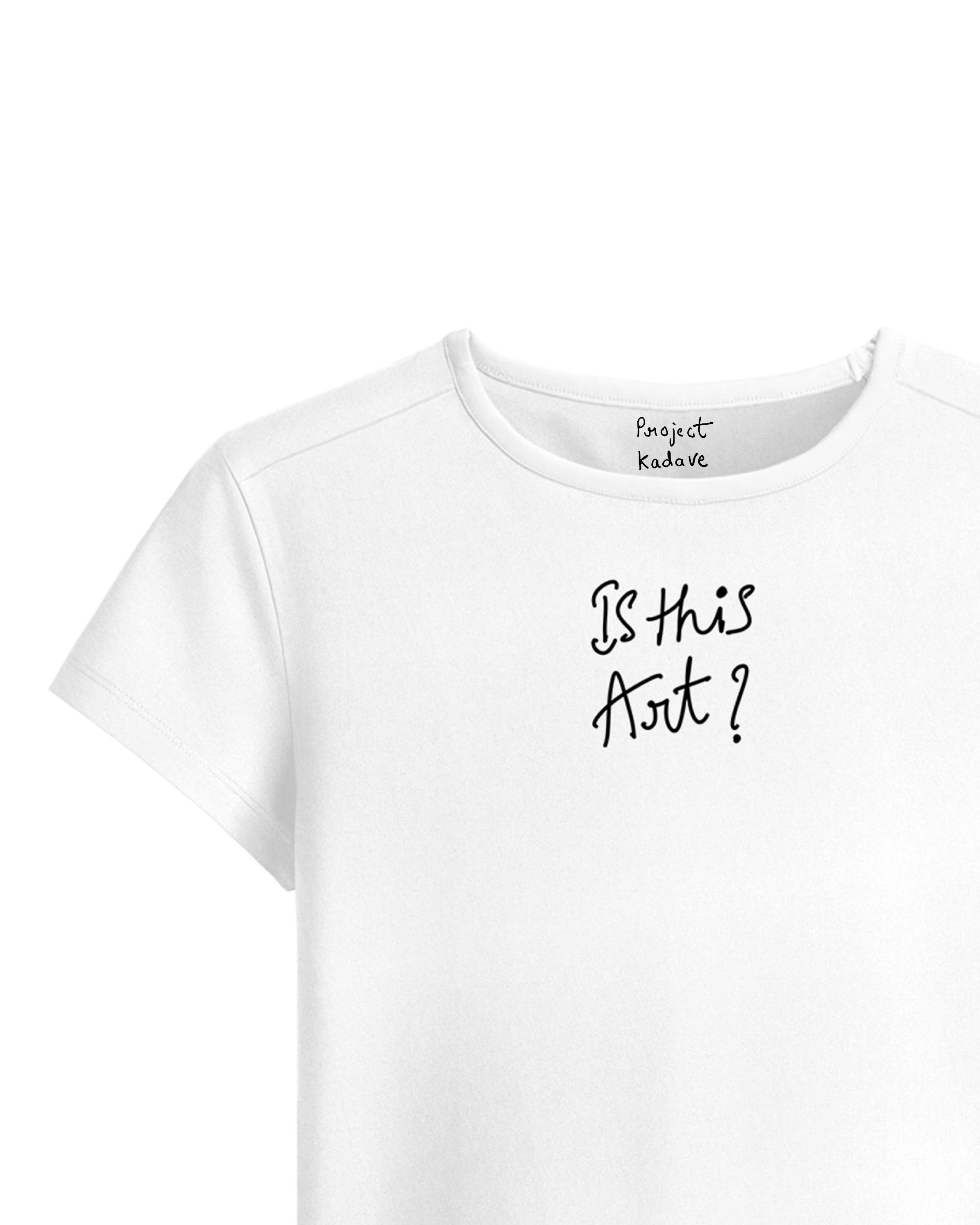 Is this Art? Embroidered baby tee