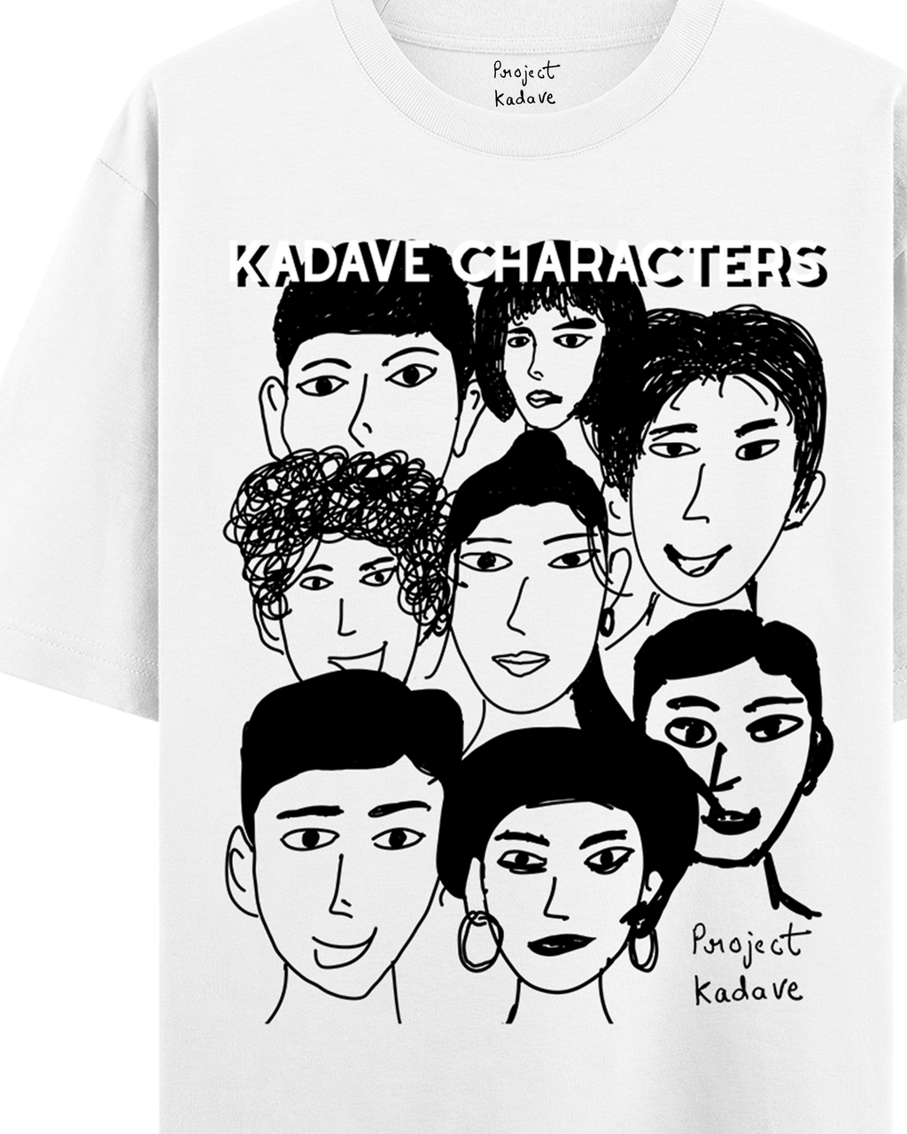 Kadave characters tee