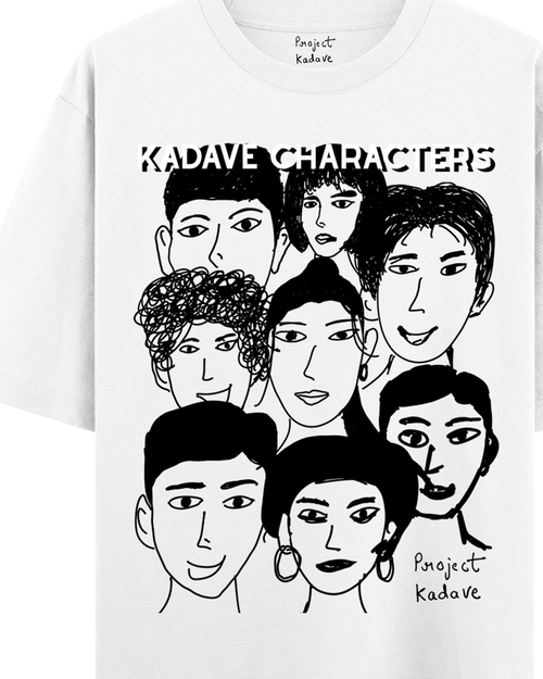 Kadave characters tee