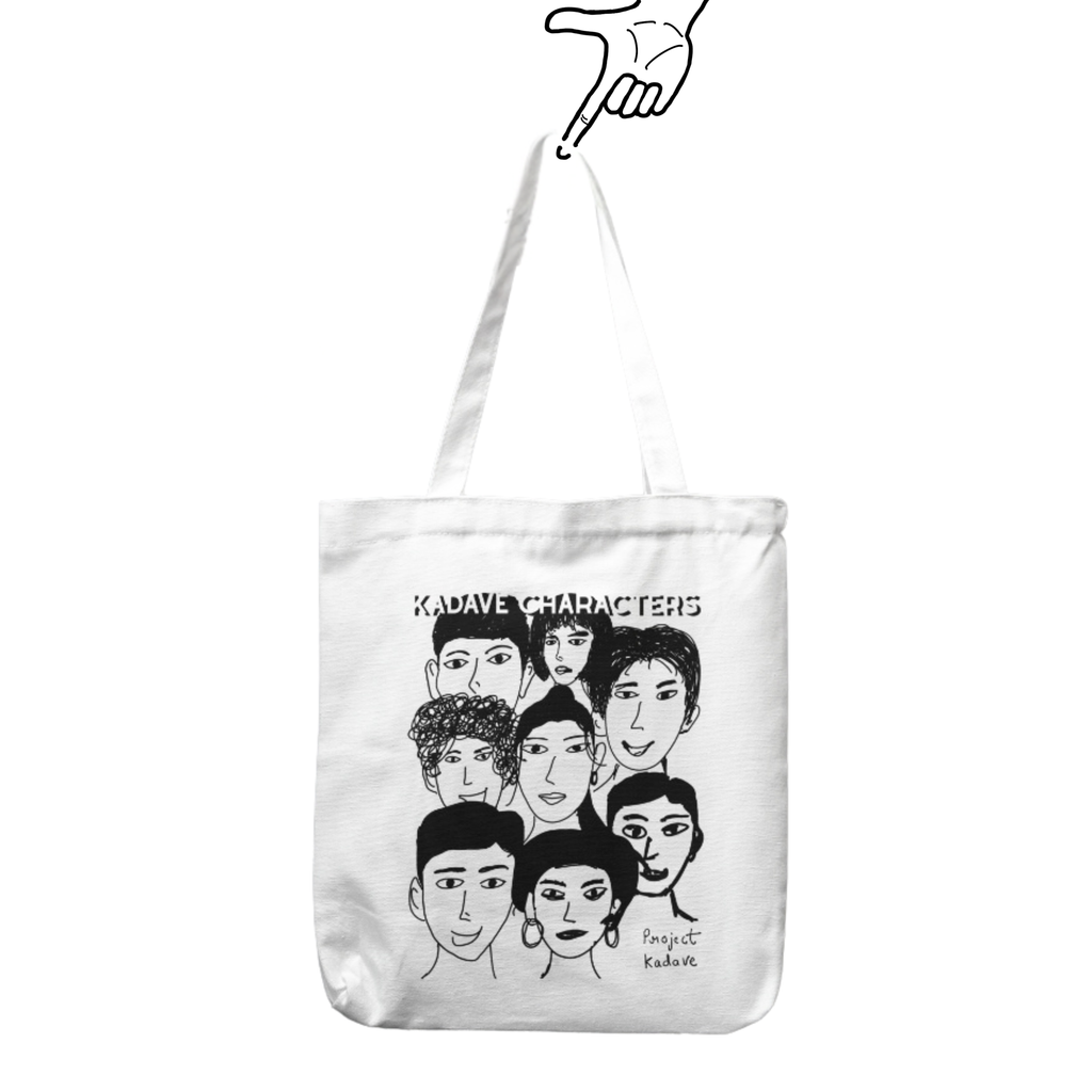 Kadave characters Tote