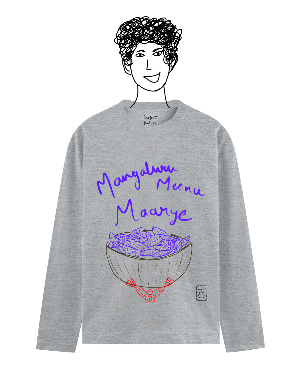 Mangaluru meenu full sleeve tee