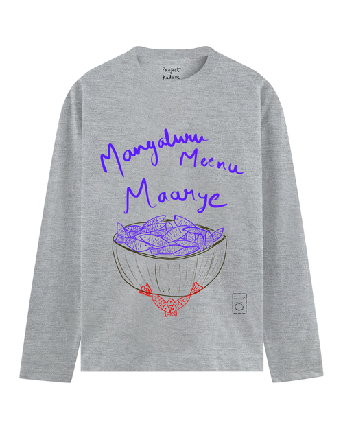Mangaluru meenu full sleeve tee