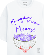 Mangaluru meenu terry oversized tee