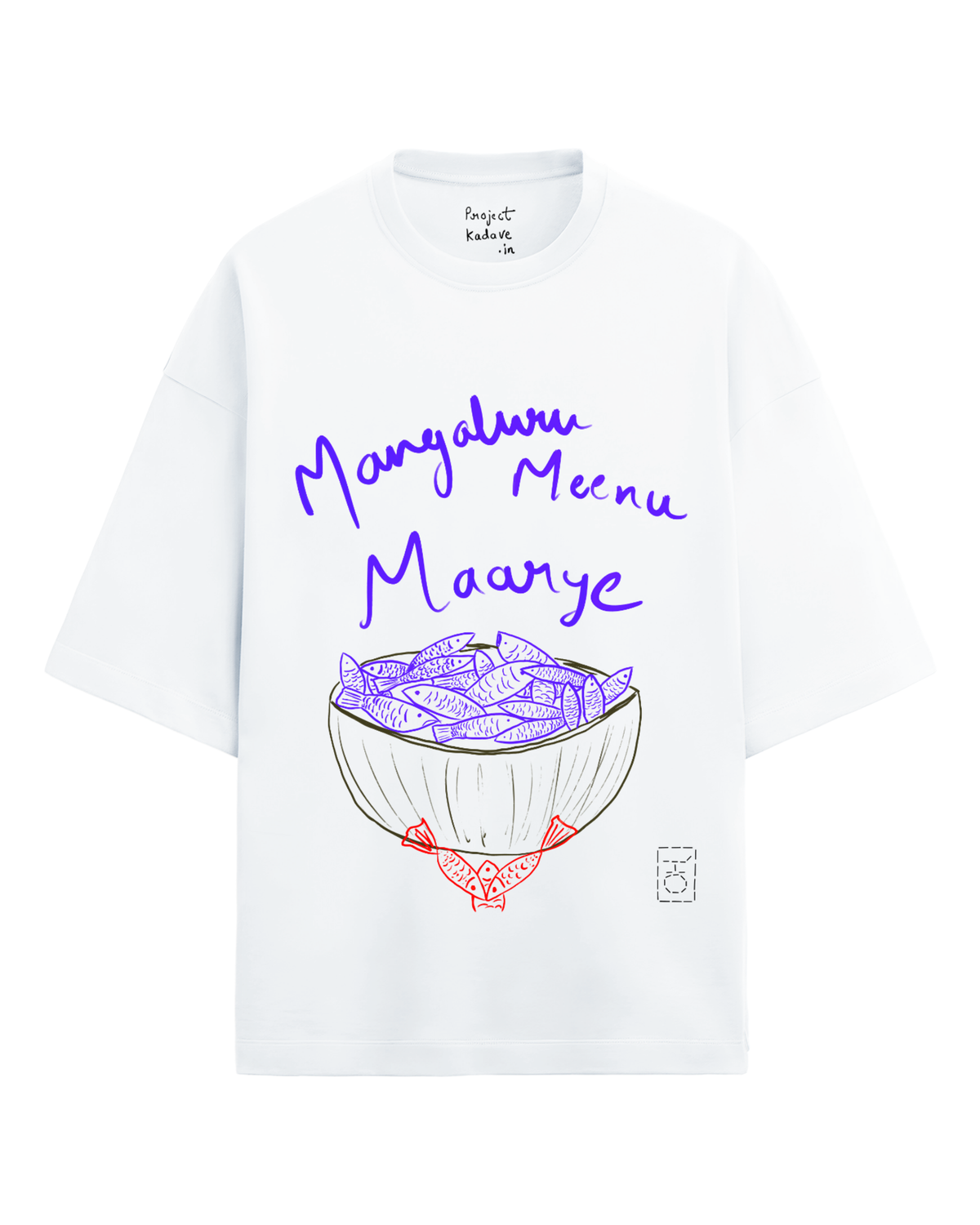 Mangaluru meenu terry oversized tee