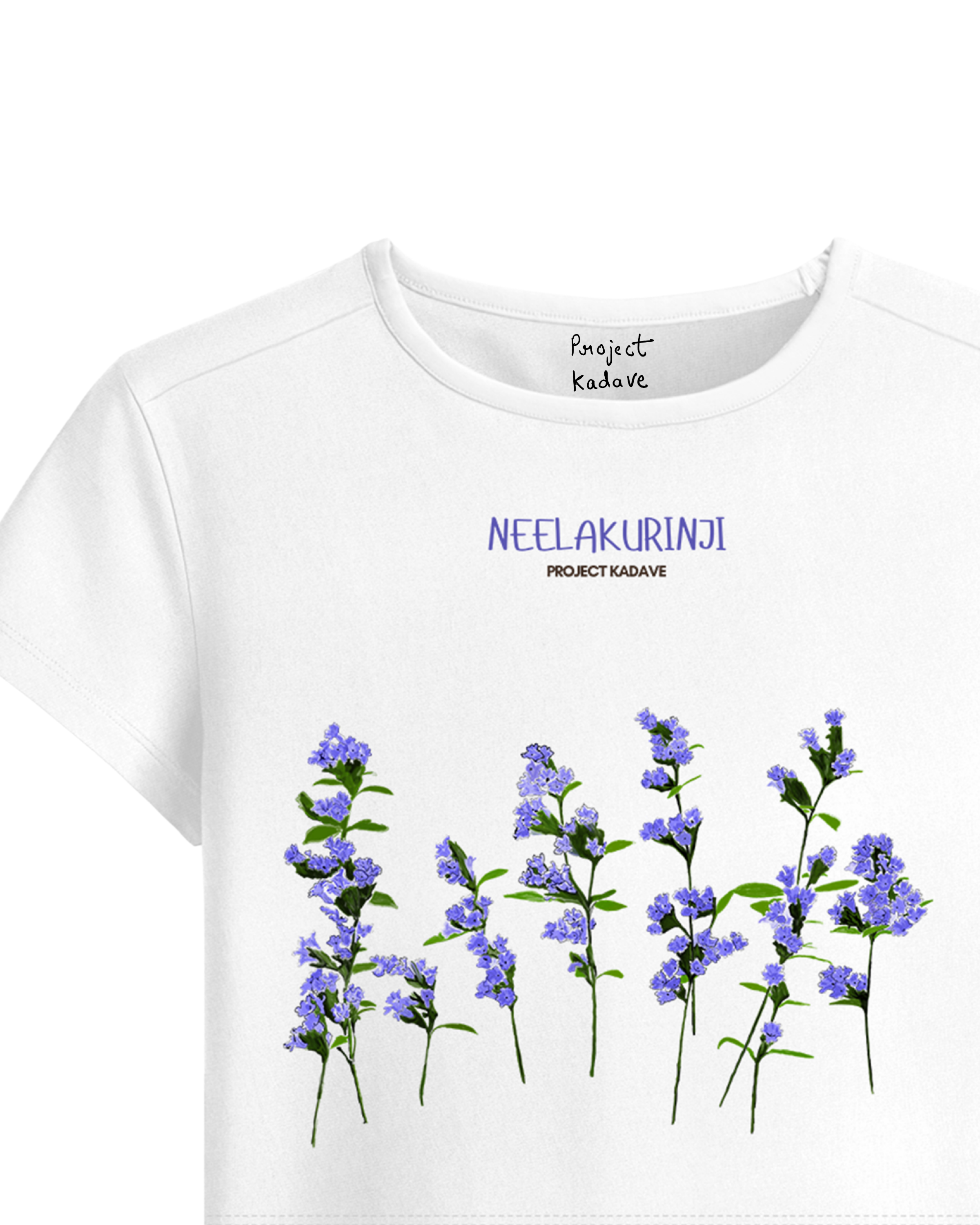 Neelakurinji baby tee