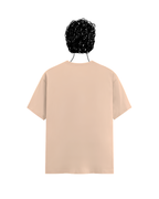 Peach basic tee
