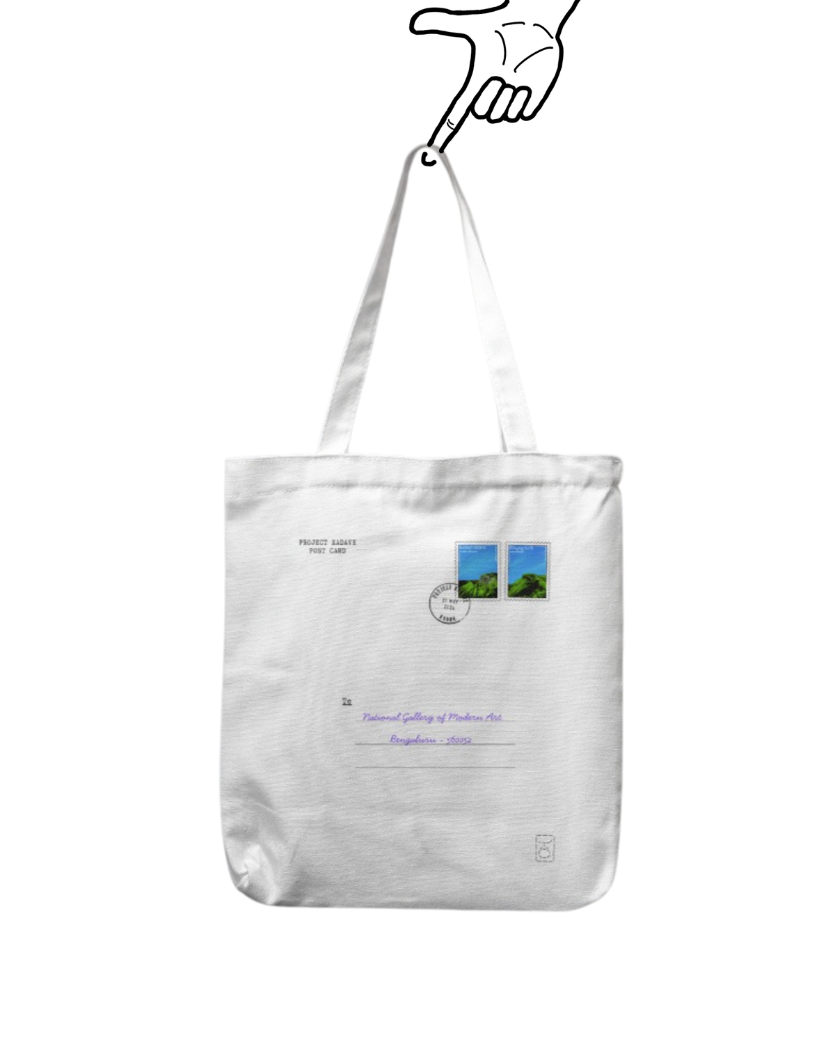 Postcard 1 tote