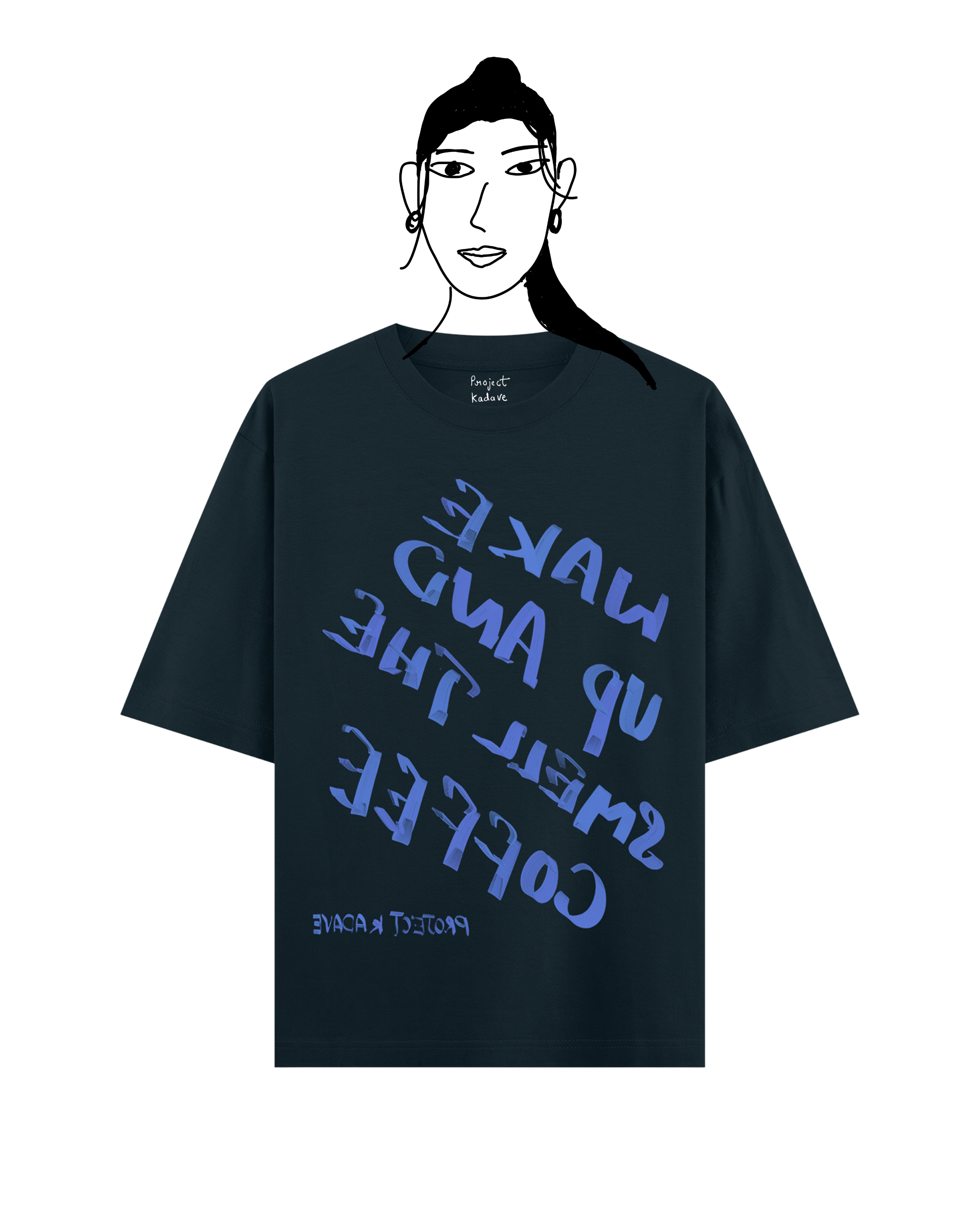 Smell the coffee tee