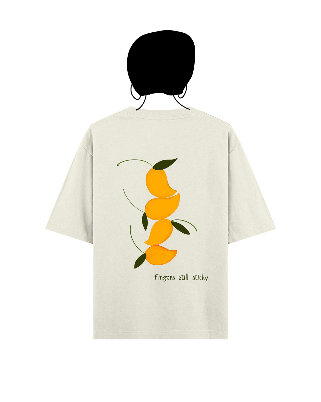 Summer mango tee