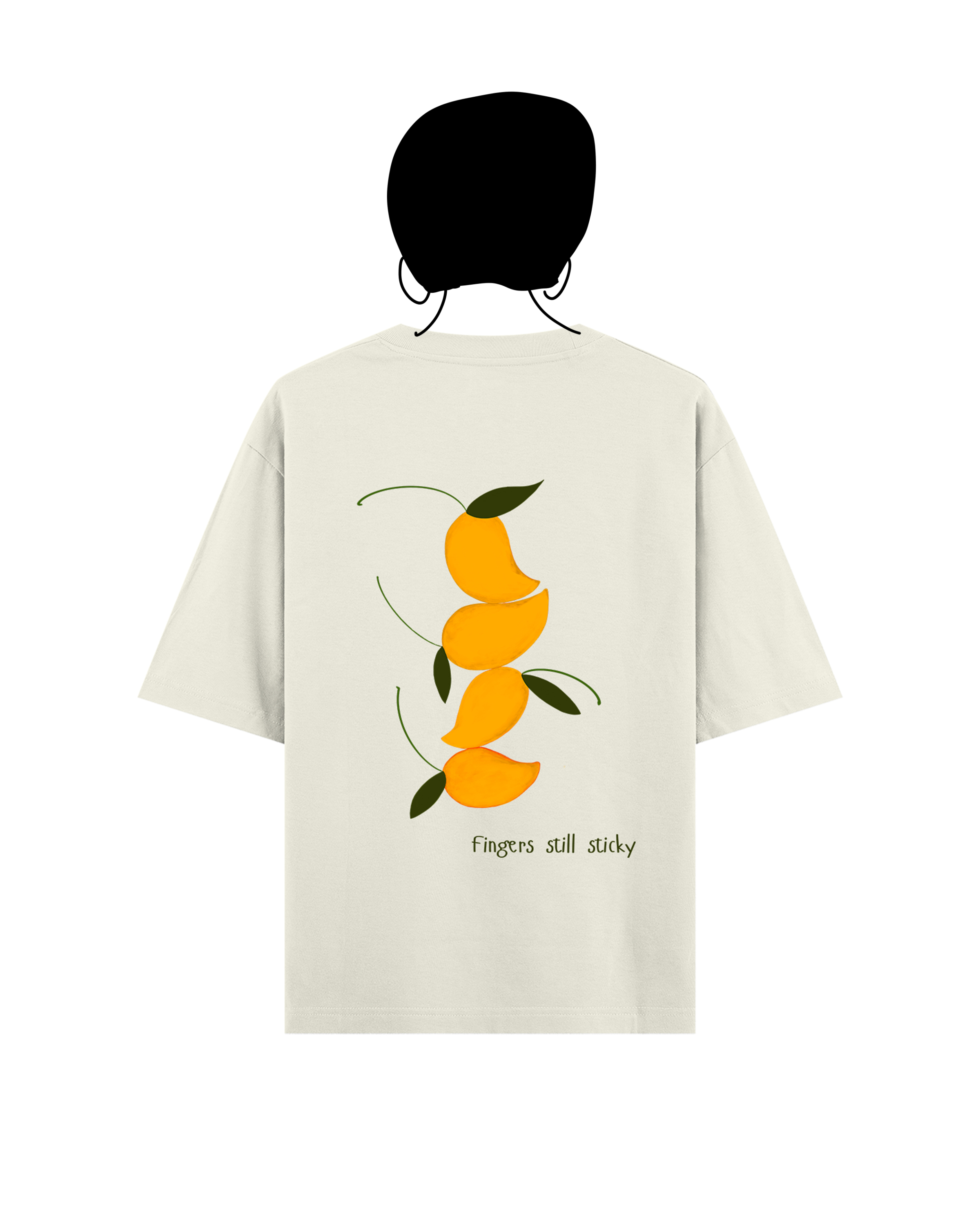 Summer mango tee
