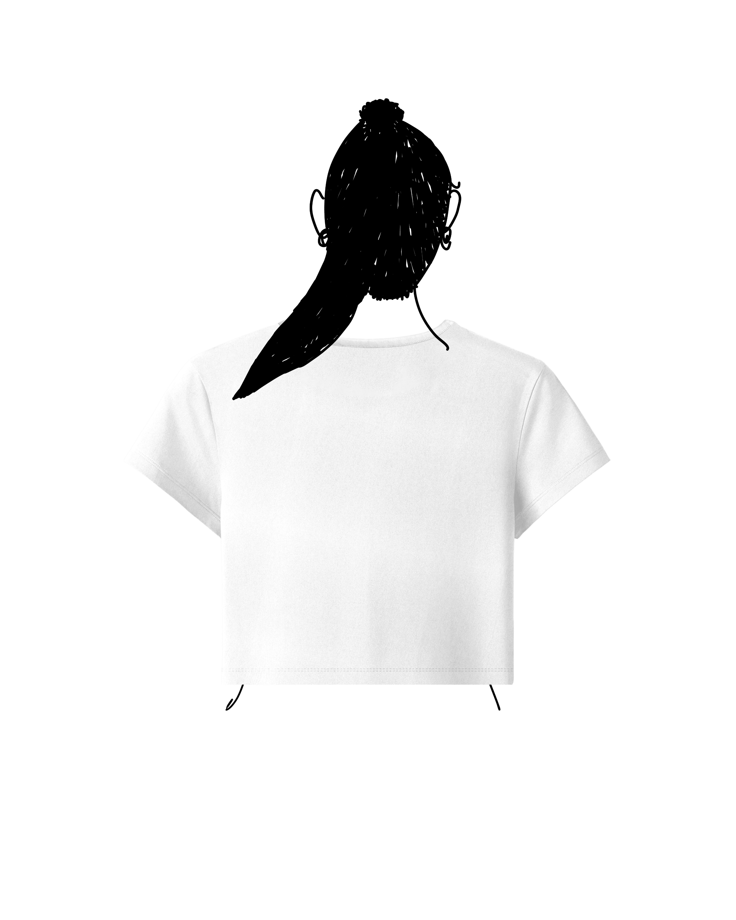 Summer mango baby tee