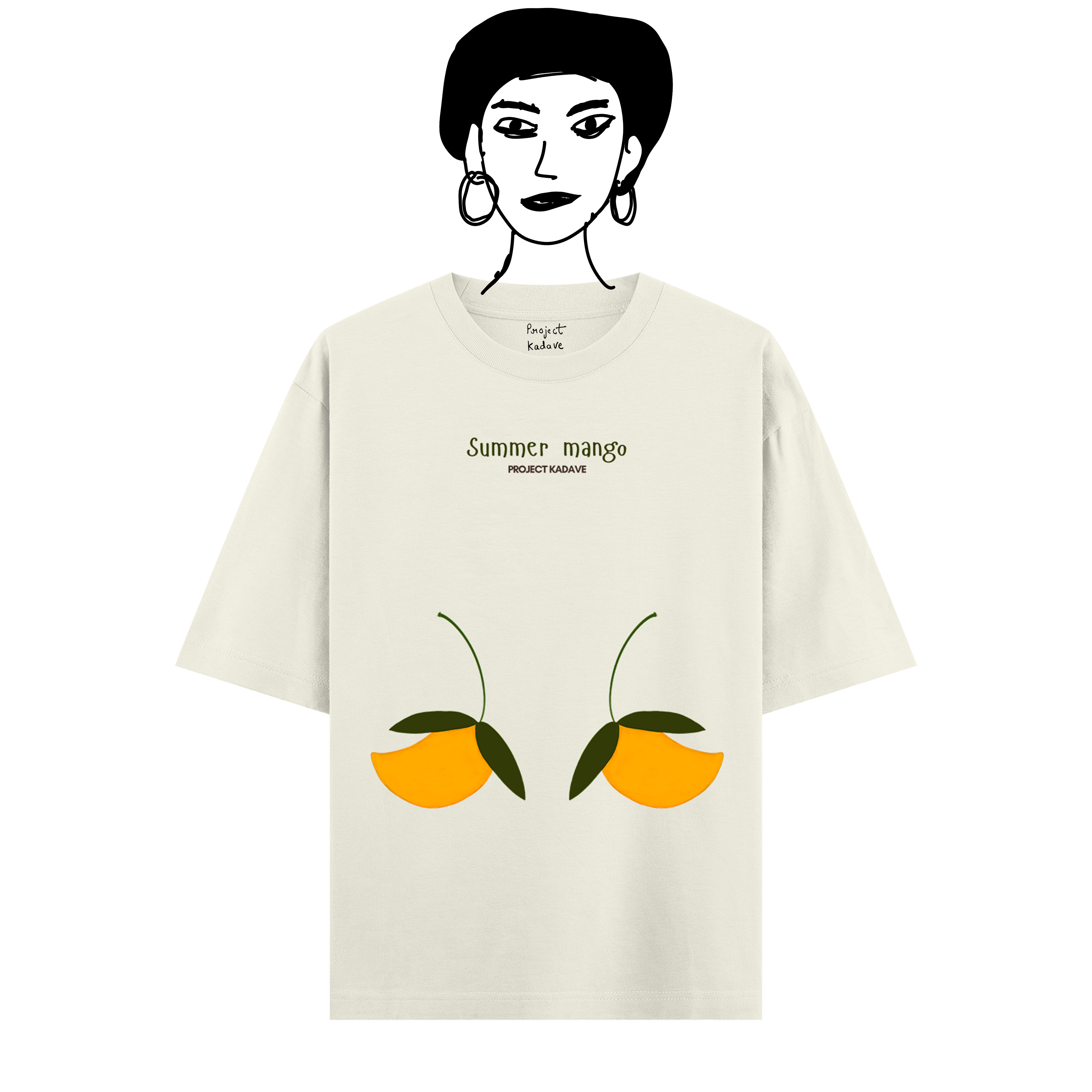 Summer mango Tee