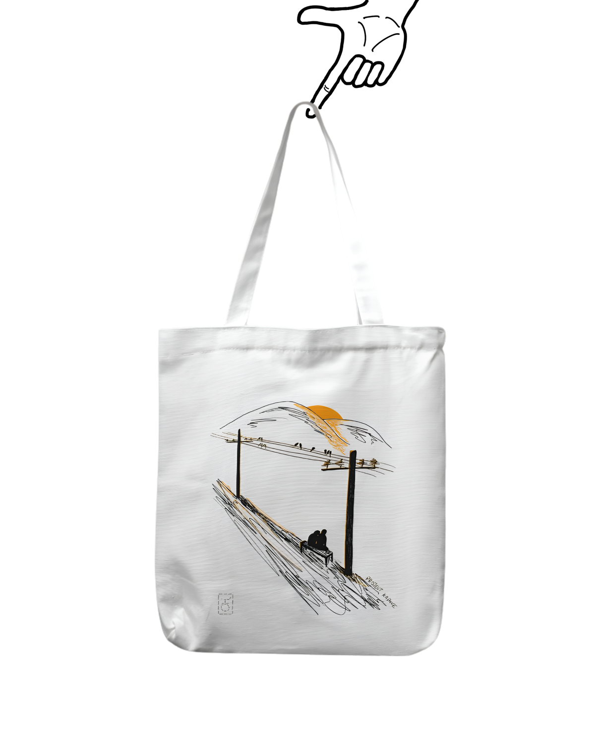 Sunset tote