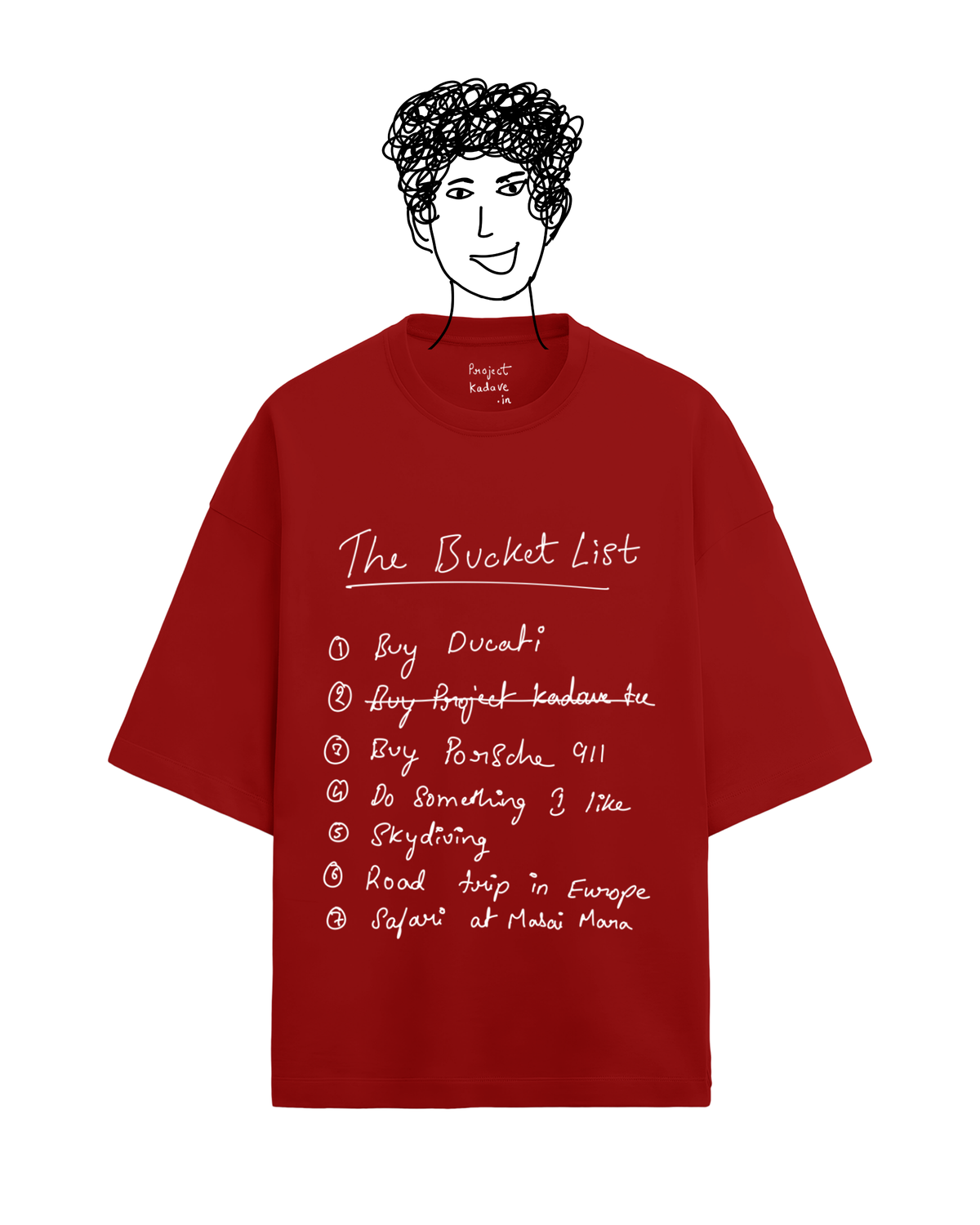 The bucket list tee