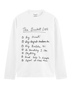 The bucket list full sleeve tee