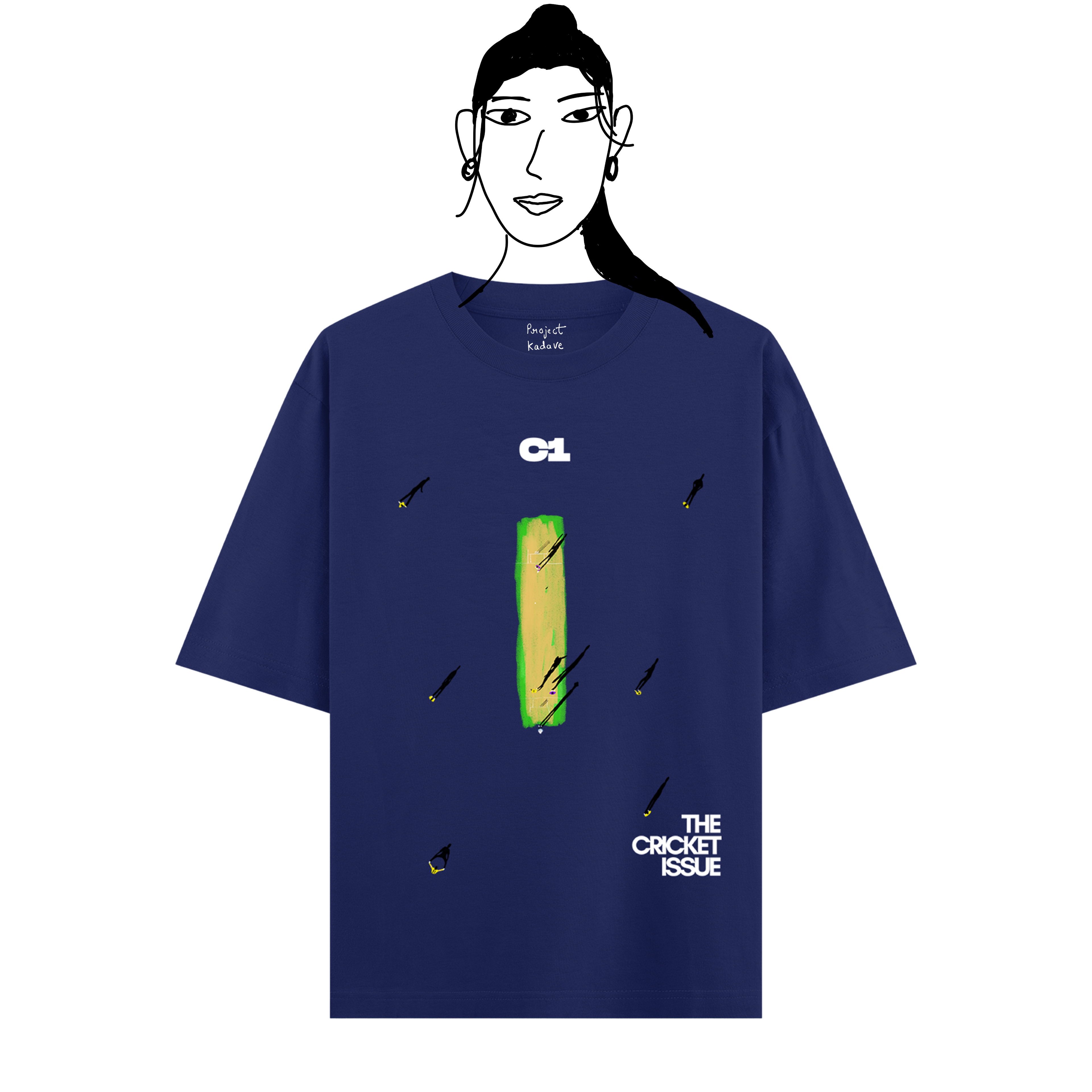The pitch Oversized Tee