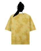 The art is you tie-dye tee in yellow