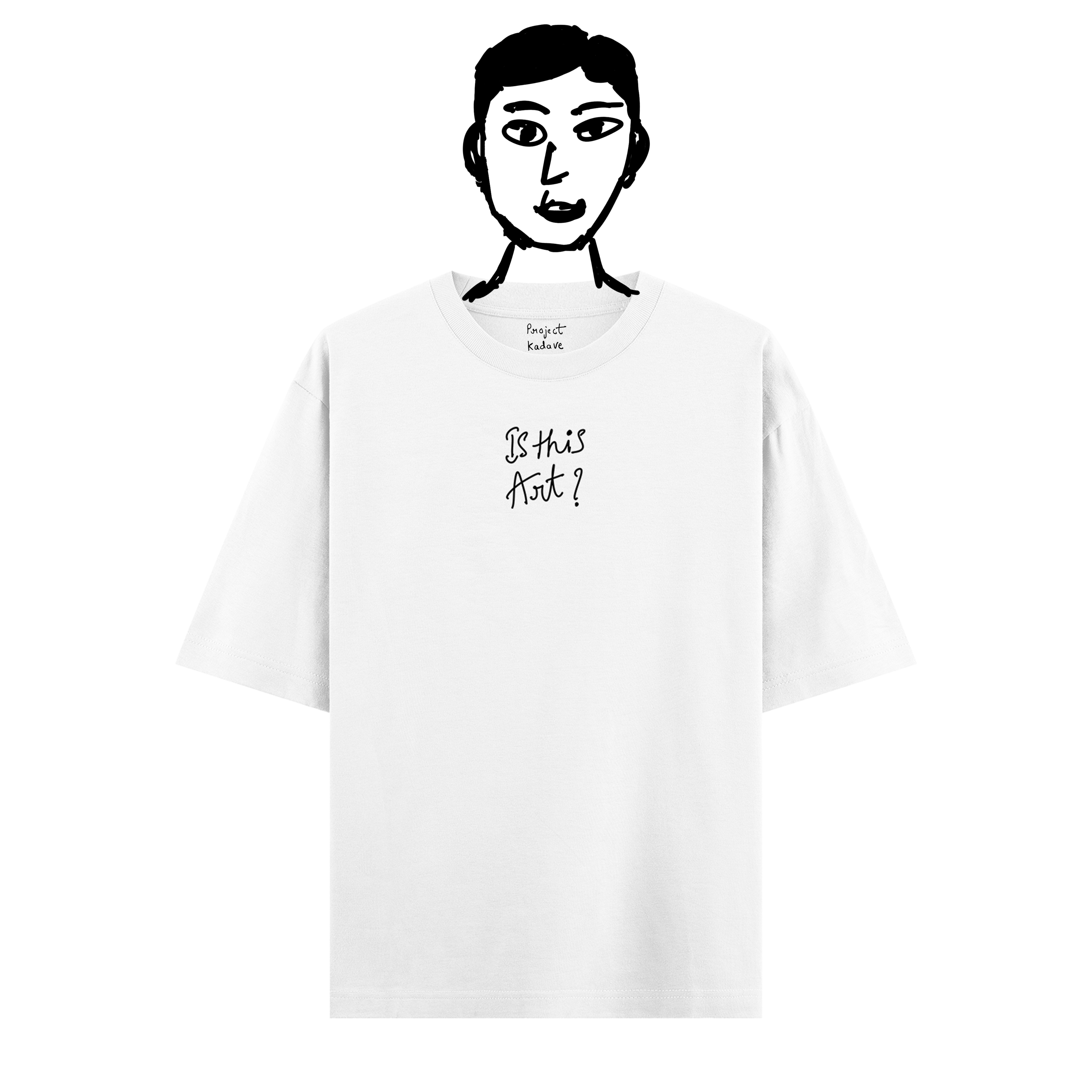 Is this Art? Embroidered Tee