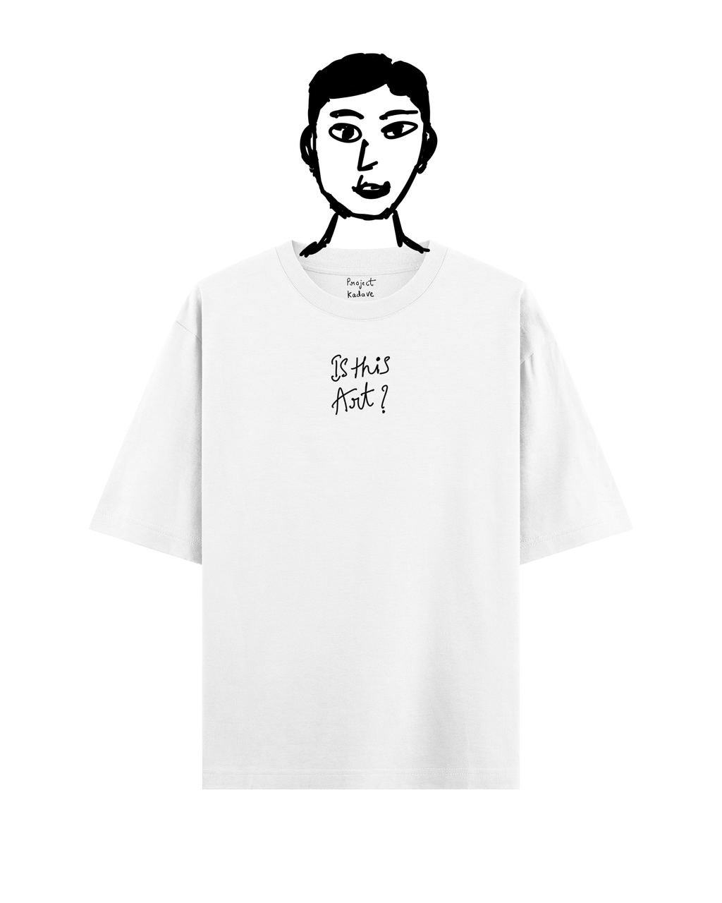Is this Art? Embroidered tee