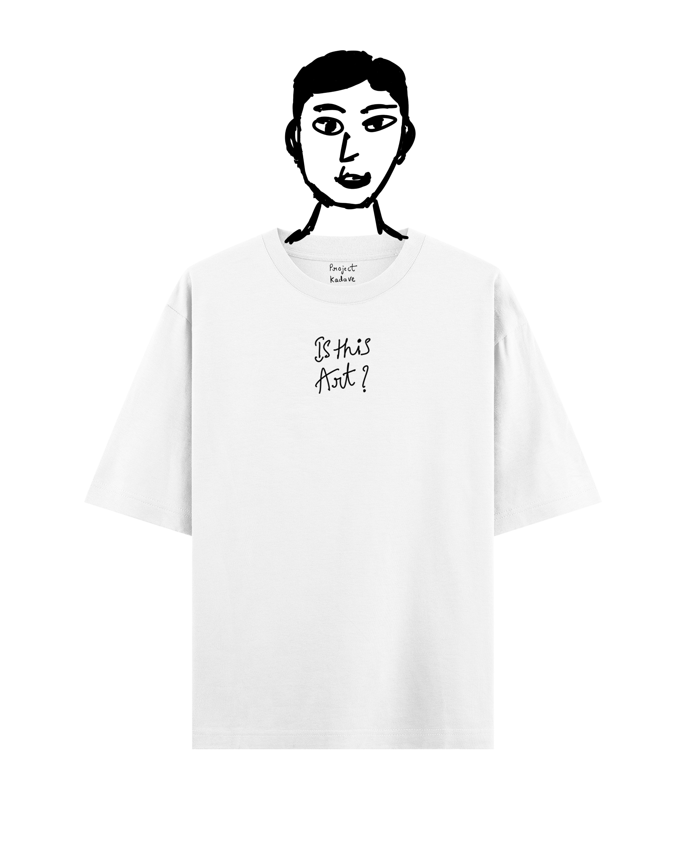 Is this Art? Embroidered tee