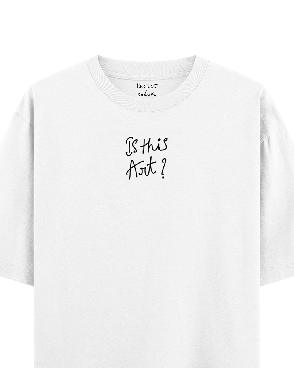 Is this Art? Embroidered tee