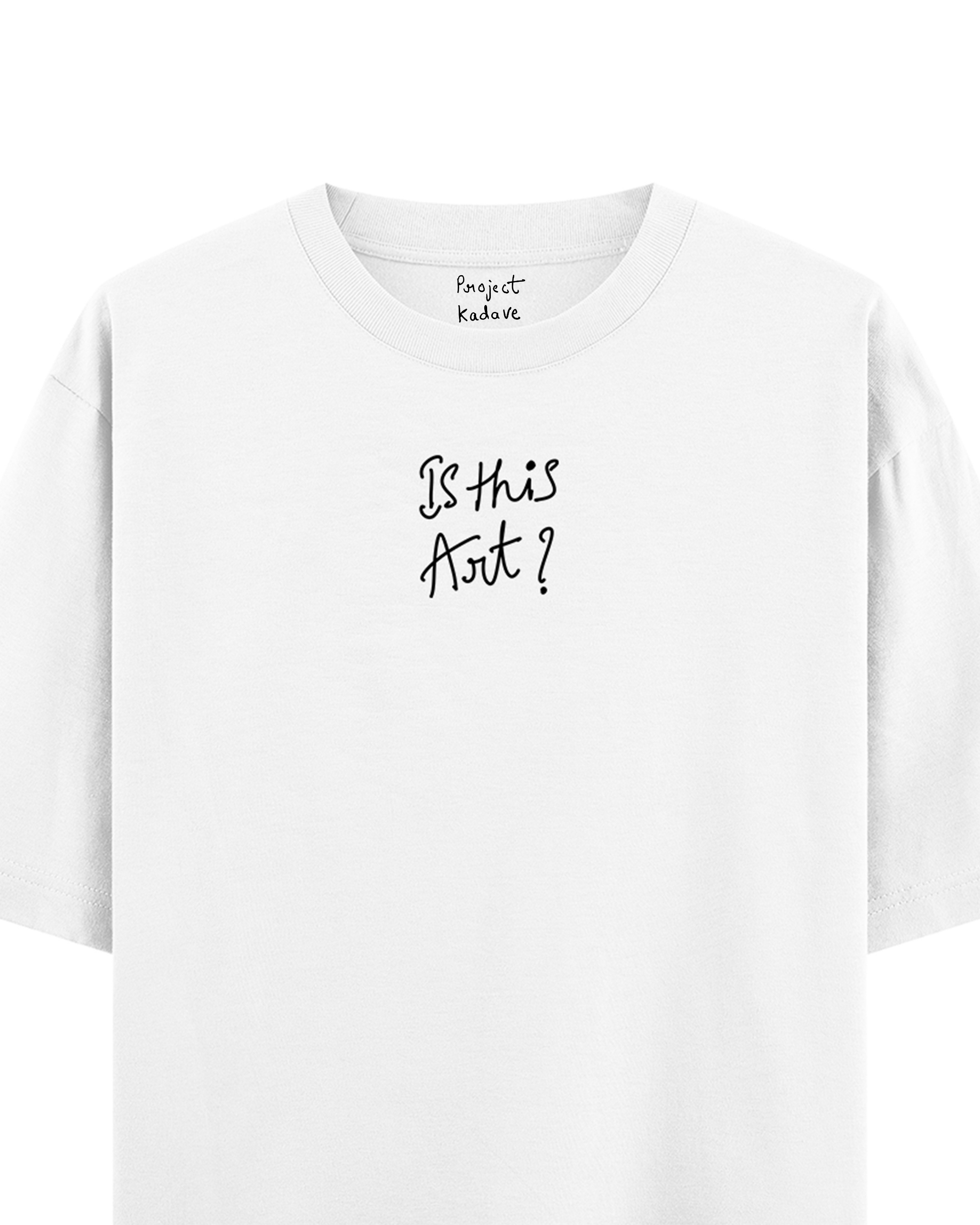 Is this Art? Embroidered tee