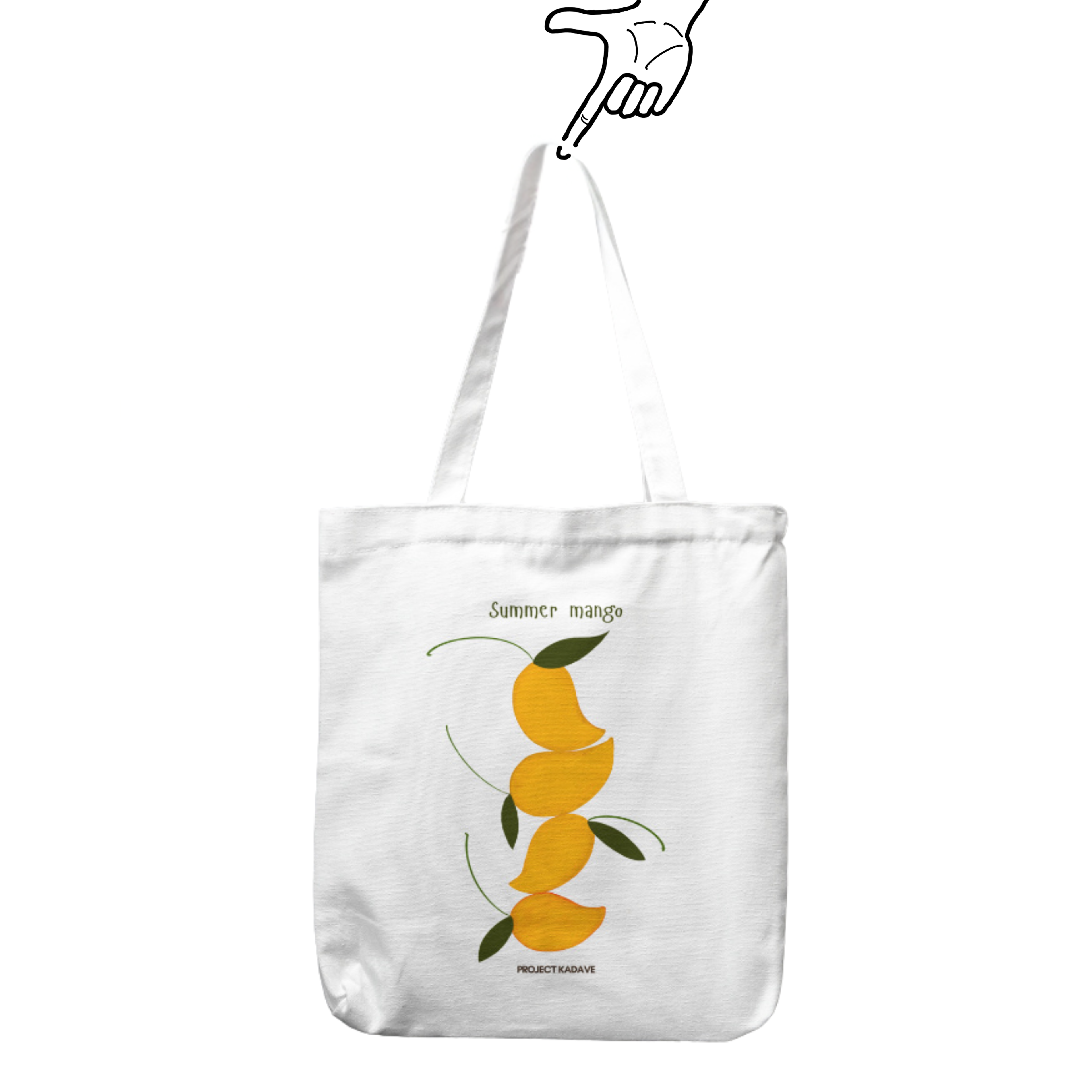 Summer mango Tote